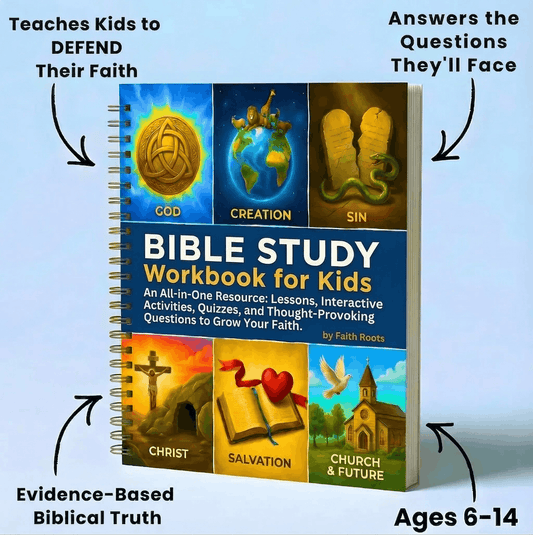 Bible Study Workbook for Kids
