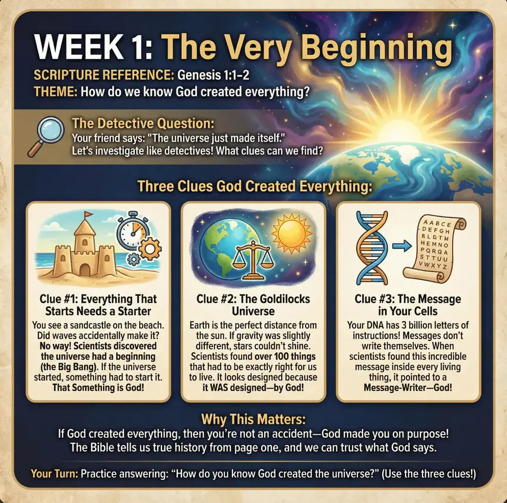 Bible Study Workbook for Kids